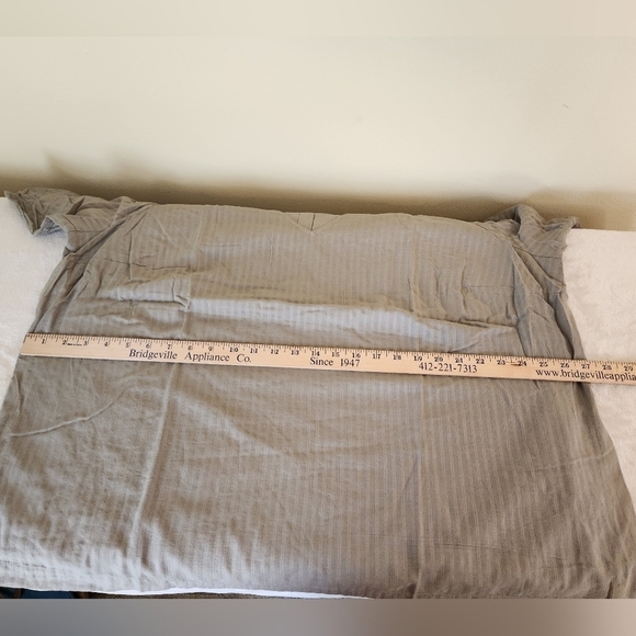 Market & Spruce 100% Cotton V-Neck Blouse Size 2X Olive Green - Picture 10 of 12